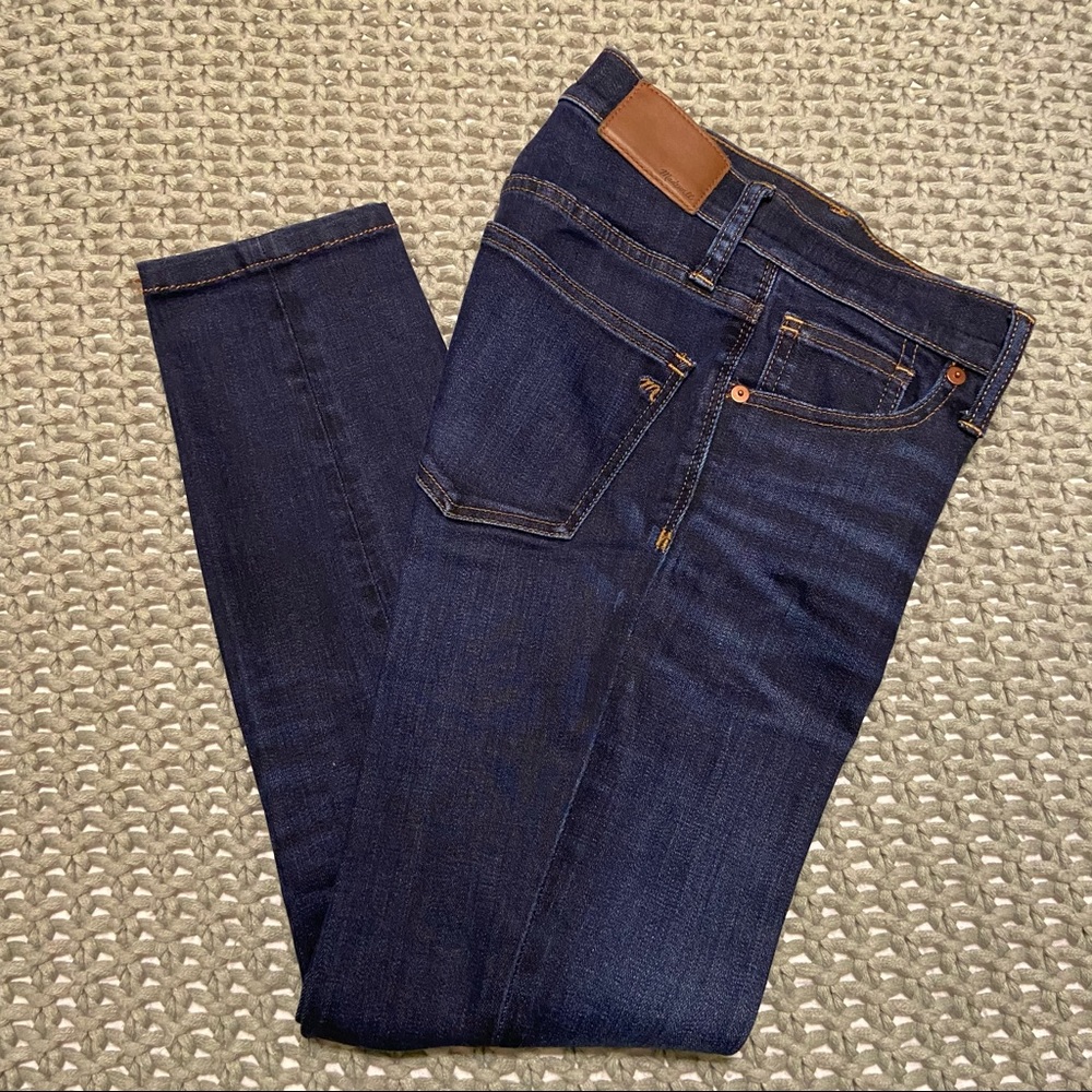 Madewell 9” High-Rise Skinny in Larkspur Wash